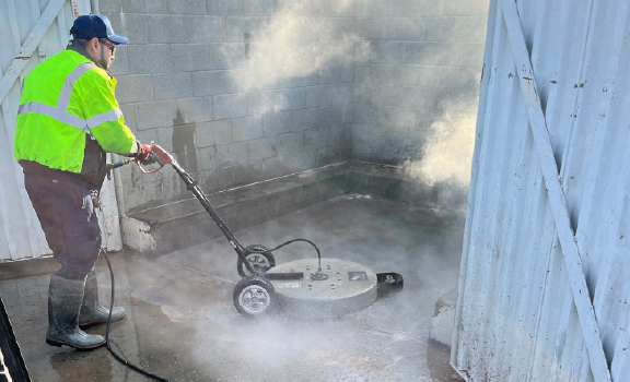 Commerial Property Pressure Washing