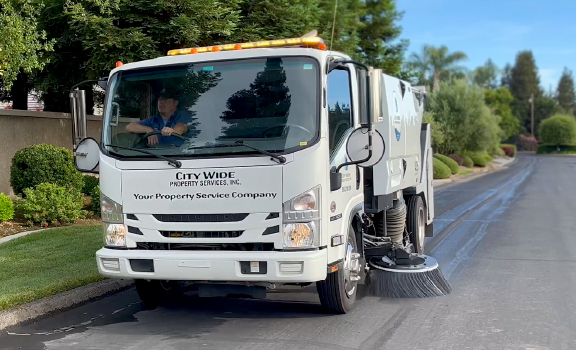 Commercial Sweeping for Retail Centers